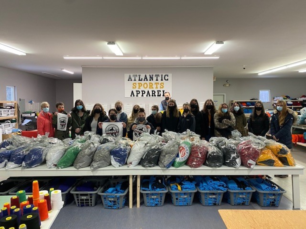 Visite chez Atlantic Sports Apparel École ClémentCormier