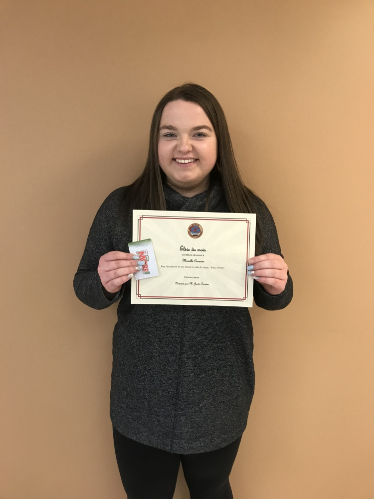 Mireille Cormier février 2020