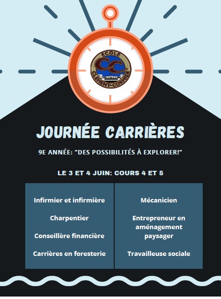 affiche journée carrières
